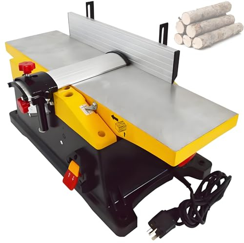 Feiphla Pialla da Banco A Spessore,Pialla Elettrica Portatile, per Falegnameria 12000r / Min Pialla per Legno da Tavolo per Spessore di Taglio del Legno Planer
