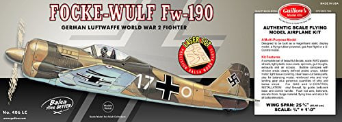 Guillows Wooden Scale Model - Focke Wulf FW-190