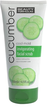 Beauty Formulas Invigorating Cucumber Facial Scrub
