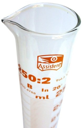 'Hecht' Messzylinder 250 ml - Laborglas