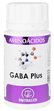 Equisalud - GABA Plus con Vitamina B6 y Manganeso - 50 Cápsulas | Apoya tu Bienestar y Descanso Nocturno Natural - Fórmula Avanzada con Aminoácidos y Nutrientes Esenciales