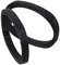 RDEXP Black 46 x 9 Solid Universal Speaker Adapter Mount 1 Depth Ring Adapter for Car Sound Tool Set of 2