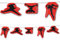 3,5m Wimpelkette * Ninja * als Deko für einen Kindergeburtstag oder Party // Kinder Geburtstag Mottoparty Feier Kämpfer Fighter Asia