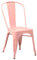 SKLUM Chaise empilable LIX Rose Quartz Salle à Manger Cuisine Style Industriel Finition Gloss