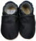 HOBEA-Germany Krabbelschuhe für Jungs und Mädchen in verschiedenen Designs, Größe Schuhe:24/25 (24-30 Mon), Uni Schuhe:schwarz