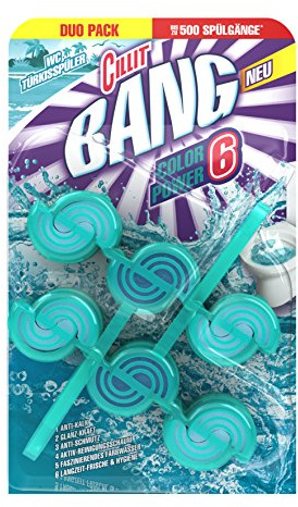 Cillit Bang Color Power 6 Türkisspueler Duo 1er Pack (1 x 2 x 39g)