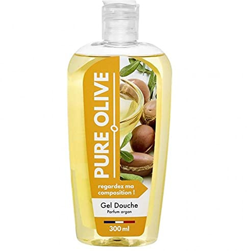 Pure Olive Gel Douche Parfum Argan 300ml (lot de 4)