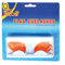 Lot de 6 - Faux cils fluo néon orange