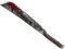 ATOSA machete gris con sangre y marcas terroríficas 74 cm