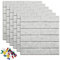 Uoisaiko Filz Pinnwand Selbstklebend mit 30 Pinnnadeln, 6 Stück Große Pinwand Filzboard Memotafeln Memo Boards Bulletin Board für Büro Küche Wanddekoration, Schall Dämmung