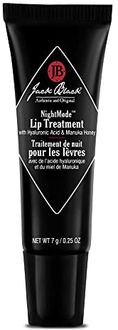 Jack Black NightMode Lip Treatment - Overnight Lip Treatment, Hydrating Lip Mask Overnight, Lip Hydration Treatment, Lip Moisturizer Overnight, Night Lip Mask with Hyaluronic Acid, Overnight Lip Balm