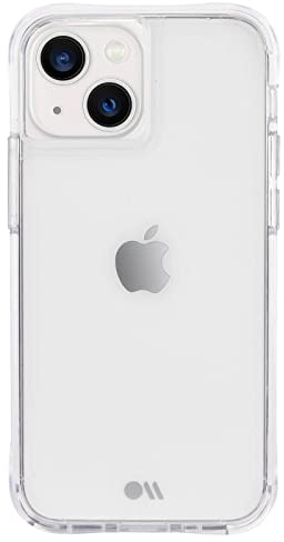 CASE-MATE Tough Clear Case protective cover compatible with Apple iPhone 13 mini case clear [Shockproof | Anti-Scratch | Ultra slim design | 10 ft drop protection] - Clear