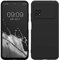 kwmobile Carcasa Compatible con Xiaomi Poco M4 Pro Funda - con Bordes elevados - Apto Carga inalámbrica - Negro Mate Mate
