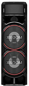 LG XBOOM | High Power System | Bluetooth | Dual Boomer 8 Zoll | Bunte Lichteffekte | DJ & Karaoke Funktionen