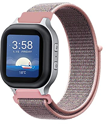 AireWiki Nylon Armband Kompatibel mit XPLORA X5 / XGO2/XGO3 Stoff Sport Armbänder für Damen Herren Ersatz für XPLORA X5 / XGO2/XGO3 (B)