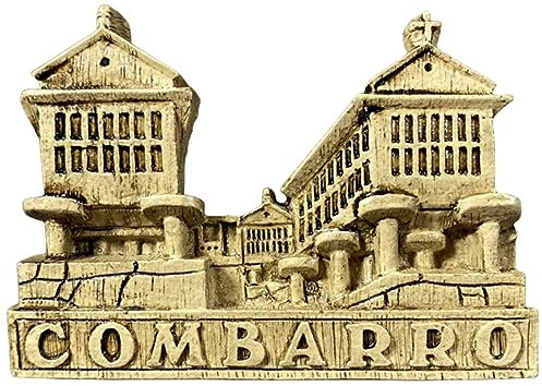 Moiilvcla Combarro Galicia España Imán para nevera 3D recuerdo de viaje decoración de nevera calcomanía magnética colección Craft Collection