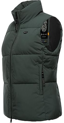 Ragwear Damen wasserdichte Übergangsjacke Outdoorjacke Steppweste Ailish XS-6XL