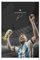 GeDiz Lionel Messi Weltmeisterschaft 2022 Poster, Leinwand, Poster, Schlafzimmer, Dekoration, Sport, Landschaft, Büro, Raumdekoration, Geschenk, ungerahmt, 40 x 60 cm