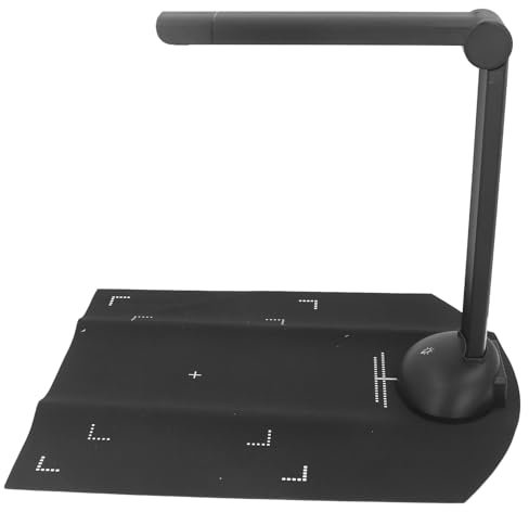 Scanner de Documents A3 Portable 8MP Haute Vitesse Pivot à 90 Degrés Multifonctionnel pour Le Bureau Scolaire 3 Vitesses Lumière de Remplissage Tactile Large Application