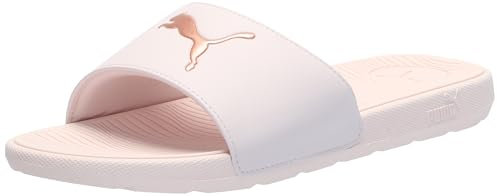 PUMA Cool Cat 2.0 Slide Sandal, Ciabatta Donna, Sport Cloud Rosa Oro Rosa, 41 EU