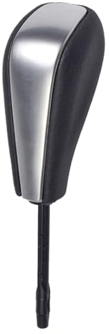 Schaltsack Schaltmanschette Für E39 E46 E53 E60 E61 E63 E64 E83 E81 E82 E87 E90 E91 E92 Auto Automatische Schaltknauf ABS Leder. Schaltkopf(Farbe:Silver-Long)