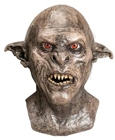 Trick Or Treat Studios The Lord Of The Rings Snaga Erwachsenenkostümmaske aus Latex