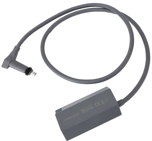 Adaptador Ethernet, Adaptador de Línea Eléctrica de Internet Satelital Rectangular Red de Oficina en el Hogar Conector USB C a Ethernet para Red Externa con Cable