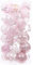 Sea Team 31 Stück sortierte transparente Weihnachtskugeln Ornamente Set, Rosa