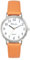 Ravel - Pastellfarbene Alltagsuhr für Damen (27 mm Gehäuse) - Analoges Quarzwerk - R0137.15.2 - Persimmon/Silberton