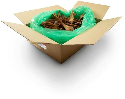Beef Ears x 50 - Naturally Air-Dried Dog Treats Chews - Long Lasting, Healthy, Grain Free & High in Protein