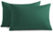 Yorkshire Bedding Emerald Pillow Cases 2 Pack 100% Soft Brushed Microfiber Pillowcases with Envelope Closure- Fade & Stain Resistant Housewife Pillow Case 50 X 75 Cm