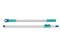 Leifheit 89146 Acero de 2 piezas para la fregona de disco TWIST LIMPIA Active