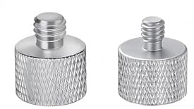 Lanxire Mic Screw Adapter 1/4-20 Male & 3/8-16 Male to 5/8-27 Female - 0335