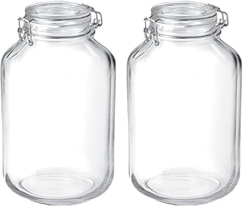 Bormioli Rocco - Vorratsglas Fido Vaso - 4l Durchsichtig 1 - confezione (Packung mit 2)