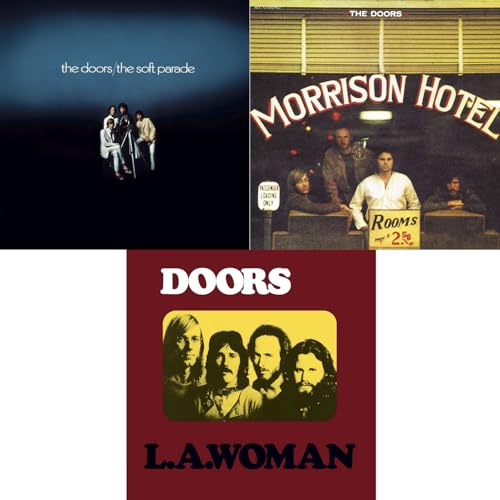 The Soft Parade - Morrison Hotel - L.A. Woman - The Doors Greatest Hits - 3 Compact Discs Album Bundling