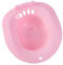 DEARMAMY bidet Sedile da bagno rosa Bagni Bacino per lavare le parti private ciotola gravidanza bagno sitz semicupio portatile bagno sitz bagno per vasca da bagno plastica