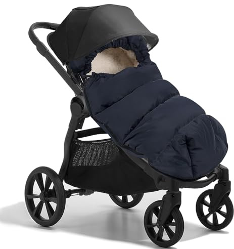 goldmiky Fusssack Kinderwagen Baby Winter, Fußsack Kinderwagen Winter, Fußsack Babyschale,Weicher Babyfußsack Kinderwagen,Winddicht Winterfußsack Baby Winter Fußsac (Blau)