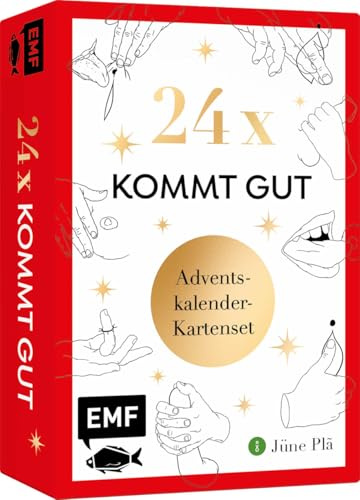 24 x Kommt gut: Das Adventskalender-Kartenset