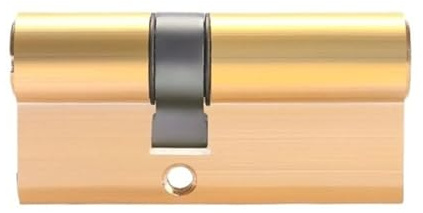 Zylinderschloss，SchließZylinder Anti-Diebstahl-Zylinder-Türschlosskern, altmodische Zugangstür, doppelt offen AB-Türschlosskern, universell, Typ 2 + 5 Schlüssel(80mm32.5add47.5)