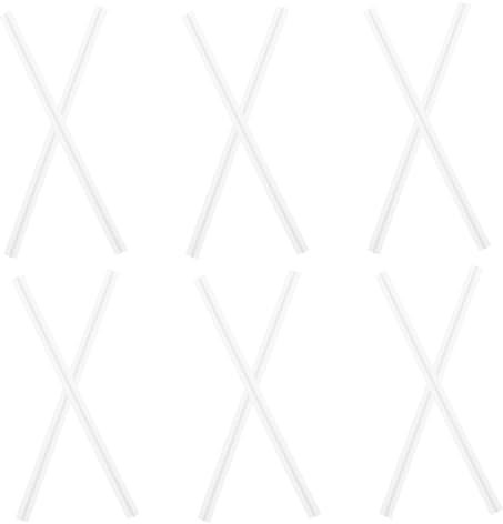Toyvian 1000 Pièces Cravates Liens Torsadés Paquet de Fête pour Papier Kraft Blanc Faciles à Utiliser Mécanisme de Scellement Élégant pour Emballage Alimentaire et Biscuits
