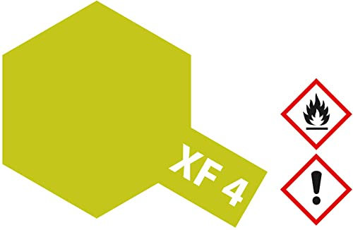 Peinture Acrylique Tamiya Vert Jaune Mat XF4