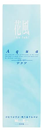 NIPPON KODO | Incienso Kafuh Aqua, Varillas de Incienso Natural Japonés, Fragancia de Ciclamen y Primula, Hecho a Mano en Japón, Aproximadamente 100 Piezas