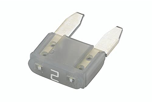 HELLA 8JS 728 596-861 Sicherung - Mini-Flachstecksicherung - 2A - grau - Menge: 5