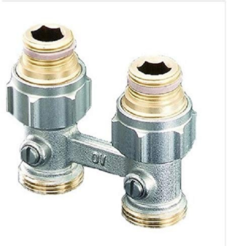 Raccord d'arrêt droit - M 3/4 - M 1/2 - ZB Multiflex - Oventrop