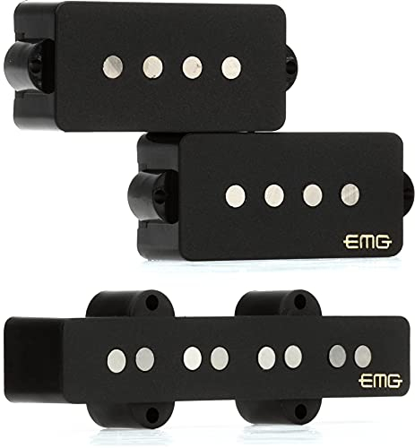 EMG Geezer Butler PJHZ Bass Set black