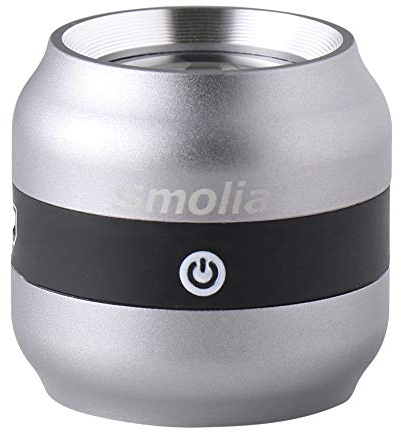 smolia UV Detektor LED-Taschenlupe, Vergrößerung 10x, mit wiederaufladbarem Akku