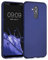kwmobile Case kompatibel mit Huawei Mate 20 Lite Hülle - Schutzhülle aus Silikon metallisch schimmernd - Handyhülle Metallic Blau