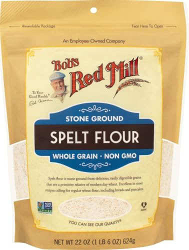 Bob's Red Mill, Spelt Flour, Whole Grain, 624g
