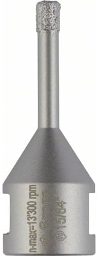 Bosch Professional 1x Fresa Diamantata Best for Ceramic Dry Speed, Foratura a Secco della Ceramica Dura, Ø 6 x 30 mm, Accessorio Smerigliatrice Angolare
