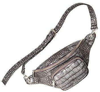 NYZE Damen Hip Bag by TheBeauty2go - 100% Vegane Gürteltasche/Bauchtasche Grau